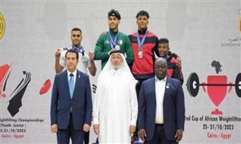 مصر تسيطر على ميداليات وزن 73 كجم في منافسات أفريقيا والعرب لرفع الأثقال