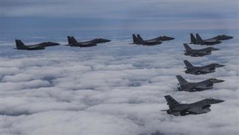 بدء مناورات جوية بين أمركيا وكوريا الجنوبية بمشاركة 130 طائرة حربية 