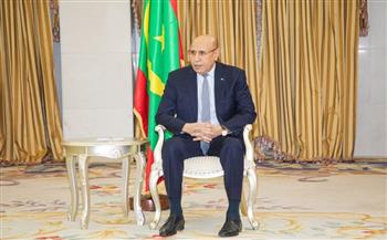 الرئيس الموريتاني: نتضامن مع الشعب الفلسطيني الذي يتعرض لأبشع أنواع الإبادة 