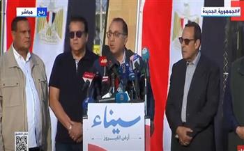 مدبولي: مصر لن تسمح بحل القضية الفلسطينية على حساب أحد