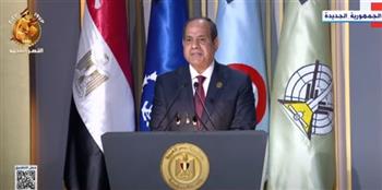 الرئيس السيسي: تحية احترام وتقدير للقوات المسلحة لدورها في الحرب والسلام