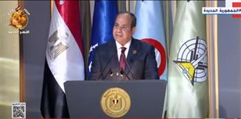 الرئيس السيسي: جيل أكتوبر أثبت أن لمصر رجالًا في كل عصر يعرفون قدرها 