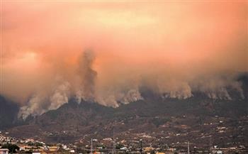 إجلاء آلاف الأشخاص بسبب حريق غابات بجزيرة تينيريفي الإسبانية