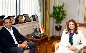 وزيرة الهجرة تبحث مع رئيس شركة "إكسبو ريبابليك" الترويج للاستثمار العقاري المصري بالخارج