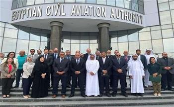 سلطة الطيران المدنى المصرى تستقبل وفدا رسميا من نظيرتها الإماراتية لتعزيز أوجه التعاون المشترك