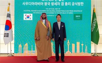 اتصال هاتفي بين ولي العهد السعودي والرئيس الكوري الجنوبي