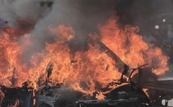 "كتائب القسام" تعلن السيطرة على معبر "إيرز" والجماهير الفلسطينية تحرق آليات إسرائيلية