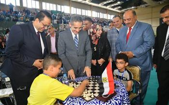 محافظ الغربية يفتتح بطولة الجمهورية الأولى لشطرنج المدارس بمشاركة 20 محافظة