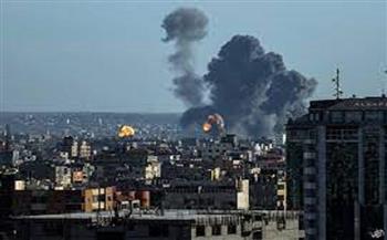 قوات الاحتلال الإسرائيلى تدمر آلية تابعة لبلدية النصيرات وسط غزة 