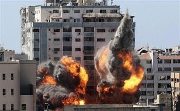 مشاهد توثق قصفا إسرائيليا عنيفا فى شمال قطاع غزة