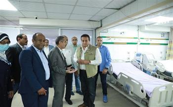 وزير الصحة يوجه بتوفير المستلزمات الطبية لإنهاء قوائم الانتظار بمستشفى قلب المحلة 