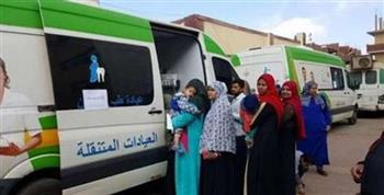 أسوان: فحص 615 مواطنًا في قافلة طبية بقرية الأمل بقروي وادي النقرة