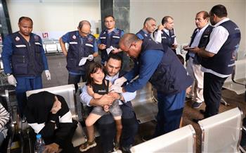 «الصحة»: وصول أول مجموعة من الفلسطينيين المصابين في أحداث غزة لعلاجهم بمصر  