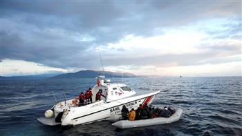 خفر السواحل التركي ينقذ 188 مهاجرا غير شرعي من الغرق