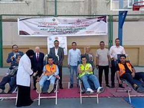 محافظ الشرقية يشيد بحملة التبرع بالدم بمراكز الشباب لإنقاذ حياة أهالي غزة  