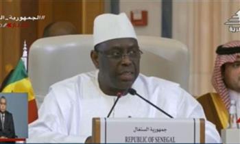 رئيس السنغال: الحل السلمي هو الأساس لإنهاء الأزمة الفلسطينية