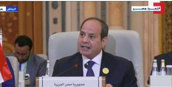 علي حسن: كلمة الرئيس السيسي بقمة الرياض خارطة طريق لحل أزمة غزة