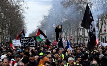 مظاهرات داعمة لغزة في فرنسا