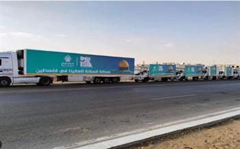 تجهيز أكثر من 70 شاحنة مساعدات تمهيدًا لإدخالها إلى غزة