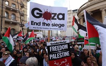 بريطانيا تعتزم تشديد الإجراءات بحق المظاهرات الداعمة لغزة 