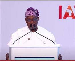 رئيس نيجيريا الأسبق: نشكر الرئيس السيسي والحكومة على استضافة المعرض الأفريقي 