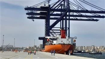 تداول 3785 حاوية مكافئة و177 ألف طن بضائع بميناء الإسكندرية خلال 48 ساعة 