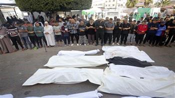 الصحة الفلسطينية: حفر مقبرة جماعية بمستشفى الشفاء لرفض القوات الإسرائيلية نقل الجثث 
