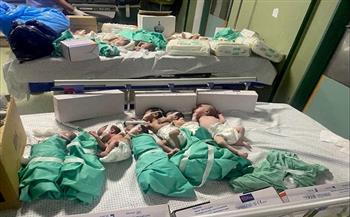 بينهم 3 أطفال.. استشهاد 32 مريضًا في مستشفى الشفاء بغزة بسبب انقطاع الكهرباء