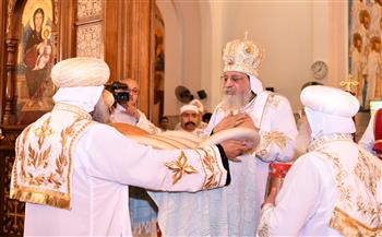 البابا تواضروس يترأس قداس سيامة 27 كاهنًا للخدمة في الإسكندرية والولايات المتحدة وأفريقيا