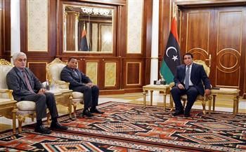 رئيس المجلس الرئاسي الليبي يبحث مع وزير خارجية الكونغو مسار المصالحة الوطنية