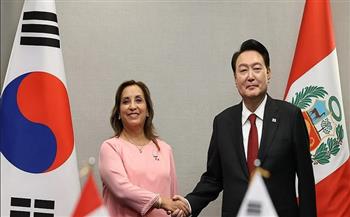 رئيسا كوريا الجنوبية وبيرو يتفقان على تعزيز التعاون في مجال صناعة الدفاع