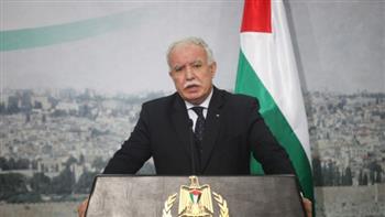وزير الخارجية الفلسطيني يطالب الاتحاد الأوروبي بالضغط على إسرائيل لوقف الحرب