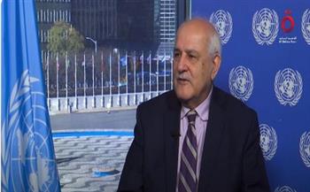 المندوب الفلسطيني لدى الأمم المتحدة: دور مصر مهم في إفشال النكبة الثانية