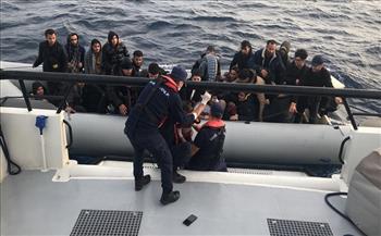 الأمن التركي يوقف 64 مهاجرا غير شرعي شمال غربي البلاد