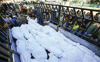 غزة: وصول جثامين 63 شهيدا إلى المستشفى الإندونيسي
