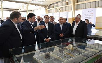 رئيس الوزراء يتفقد مصنع الشركة الألمانية اللبنانية للصناعة ( GLC للدهانات) 