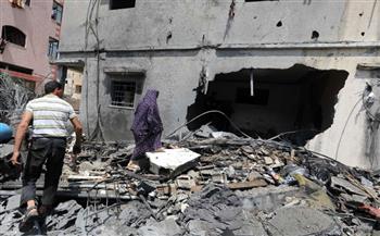 15 شهيدا في قصف لطائرات الاحتلال الإسرائيلى غرب خان يونس