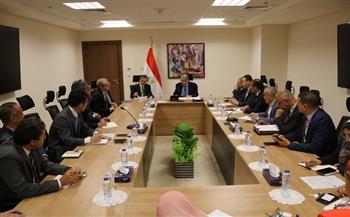 وزير الكهرباء يبحث مع سفير اليابان بالقاهرة التعاون المشترك