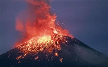 ثوران بركان بوبوكاتيبيتل في المكسيك
