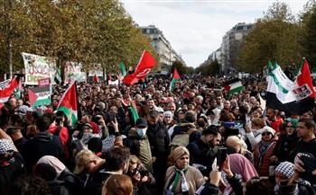 تواصل المظاهرات في أوروبا تأييدا للشعب الفلسطيني وتنديدا بالعدوان على قطاع غزة 