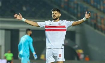 مصطفى شلبي يغيب عن الزمالك أمام زد في الدوري