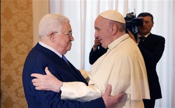 أبو مازن وبابا الفاتيكان يبحثان آخر التطورات على الساحة الفلسطينية