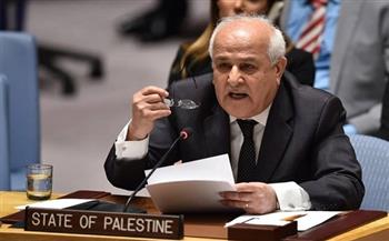 مندوب فلسطين لدى الأمم المتحدة يجدد دعوته لوقف فوري لإطلاق النار في غزة