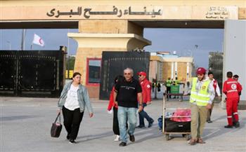دخول 160 من مزدوجي الجنسية معبر رفح قادمين من غزة