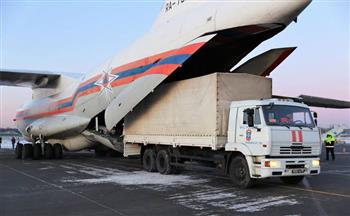 روسيا: إرسال 27 طنا من المساعدات الإنسانية لقطاع غزة 