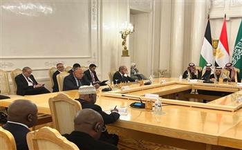 بدء اجتماع وزراء خارجية اللجنة المشكلة من القمة العربية الإسلامية مع وزير خارجية روسيا