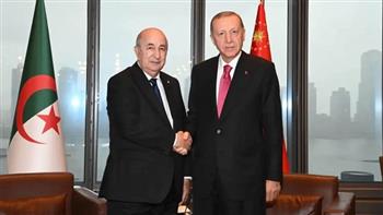 تبون يجري محادثات مع أردوغان ويشرفان على إطلاق الدورة الثانية لمجلس التعاون الجزائري التركي