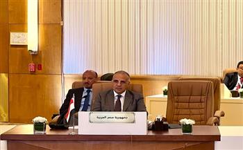 وزير الري يشارك في اجتماع مؤتمر المجلس الوزاري العربي للمياه بالسعودية