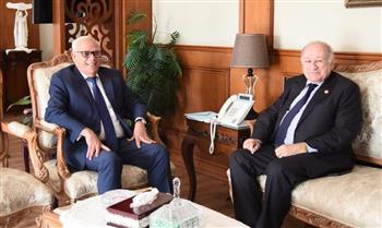 محافظ بورسعيد يستقبل رئيس فرع ثانِ هيئة قضايا الدولة 