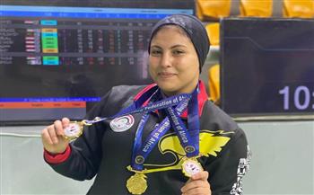 فاطمة صادق تحصد فضيتين في بطولة العالم لرفع الأثقال للشباب بالمكسيك